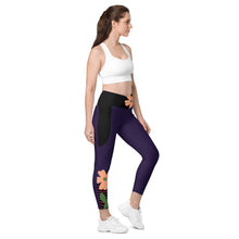 Load image into Gallery viewer, Crossover leggings with pockets